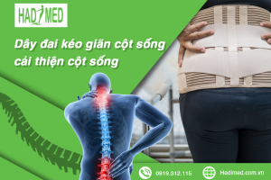 Dây đai kéo giãn cột sống lưng & cổ | giảm đau nhanh chóng, hiệu quả