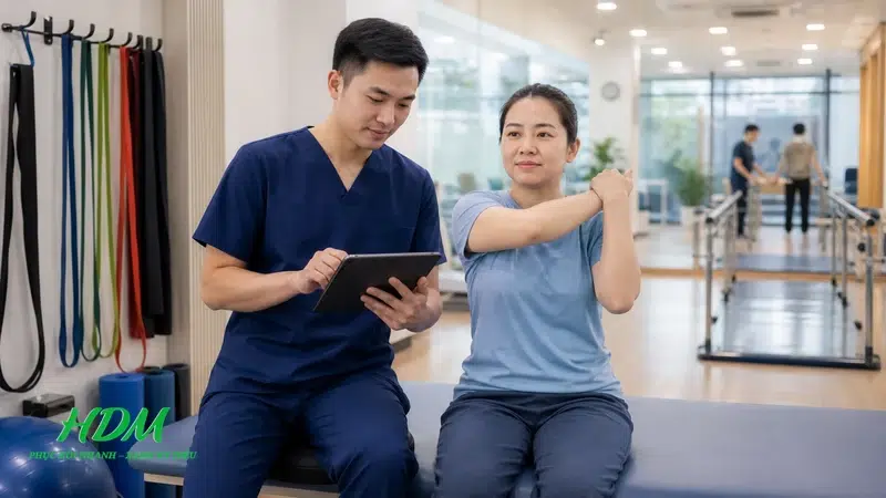 Quy trình phục hồi chức năng trong phòng khám