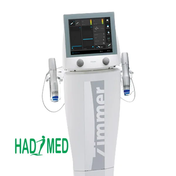 Ảnh thật enPulsPro với hai tay cầm từ Hadimed