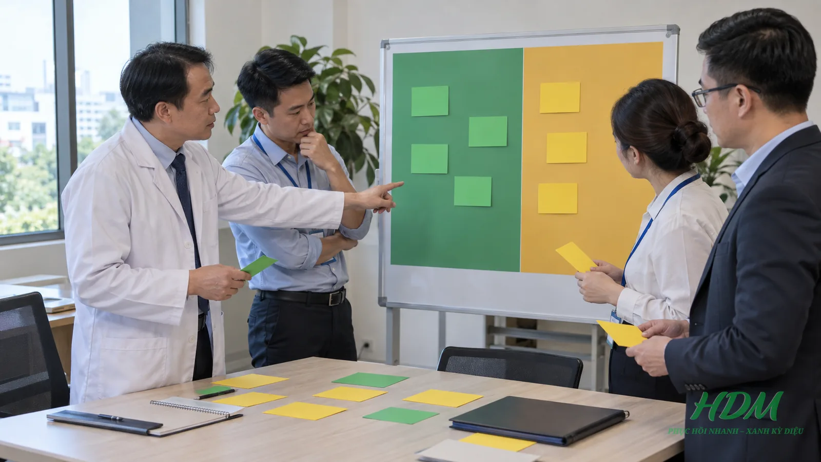 Nhóm liên vai trò phân loại bằng chứng trước quyết định GO hoặc HOLD